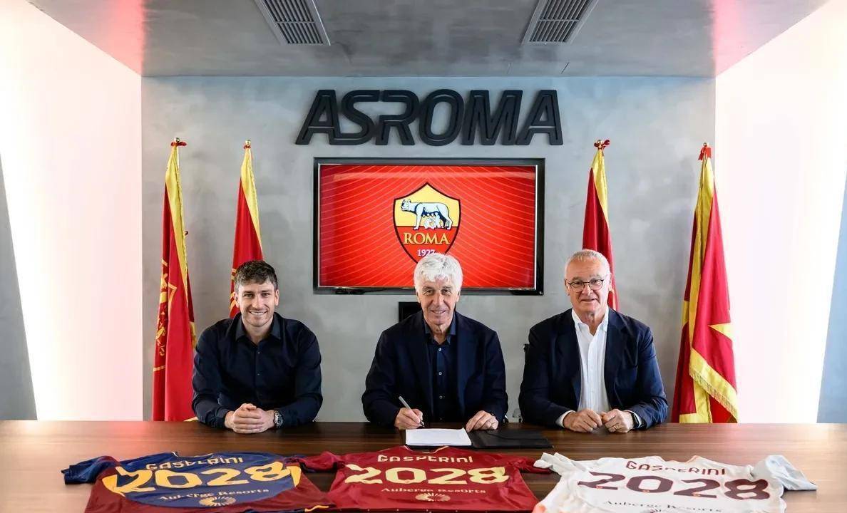 官宣！罗马敲定加斯佩里尼，意甲六大教练或开启大换位