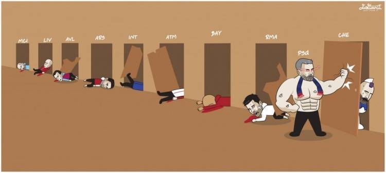 一个一个来！接下来两场比赛，巴黎将分别对阵欧协联和欧联冠军